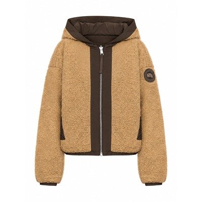 Canada Goose Alberni 双面抓绒飞行员夹克 米棕色|尺码M