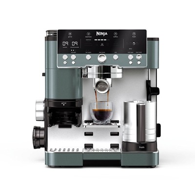 Ninja Luxe Café 半自动意式咖啡机 石墨绿
