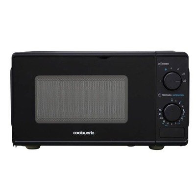 Cookworks黑色微波炉17L 700W