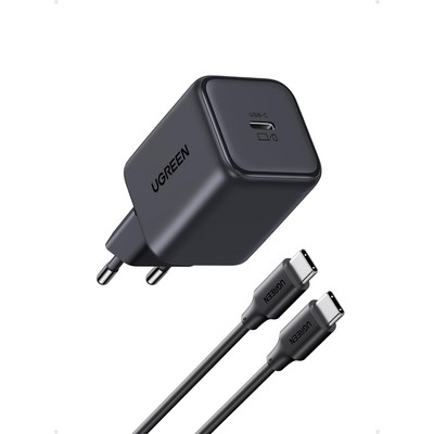 绿联 UGREEN Zapix 45W 氮化镓快充充电器 附1,5米USB-C线(1套)