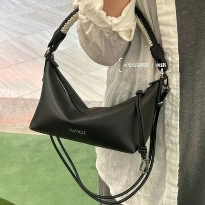 Loewe Cala Mini 皮包 黑白色 均码