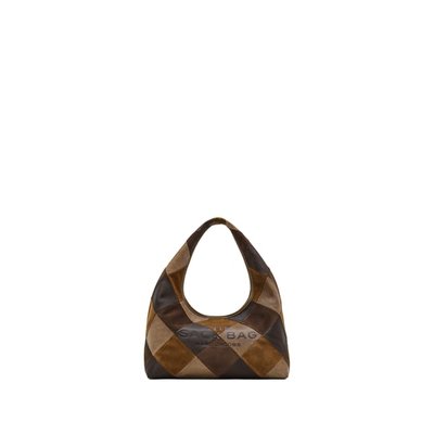 Marc Jacobs 女士棕色皮革单肩包