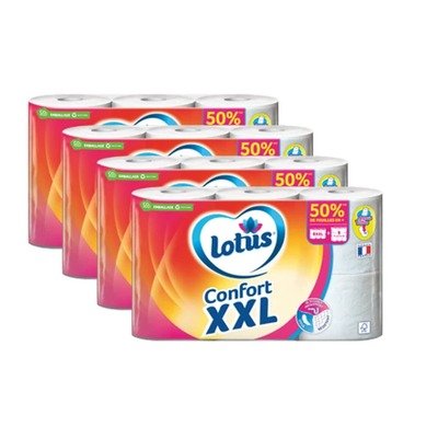 Lotus Confort Extra XXL双层卷纸 24卷(4×6)