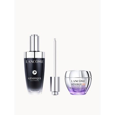 兰蔻超修小黑瓶50ml＋百肽SPF50面霜30ml套组