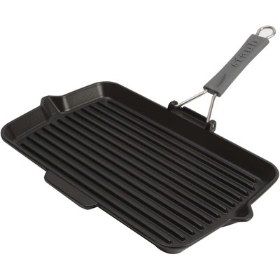 Staub 珐宝 铸铁烤盘煎锅 34×21cm