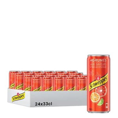 Schweppes 柑橘味汽水 24×330ml