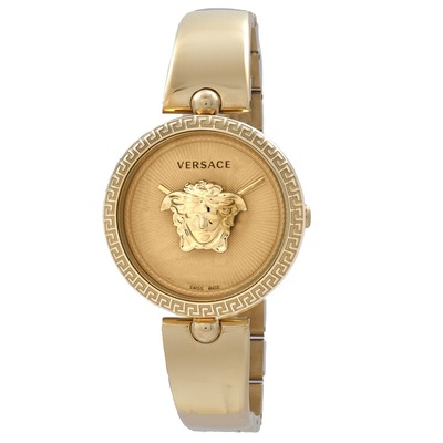 Versace Palazzo Empire金色钢链女表 VECQ00618