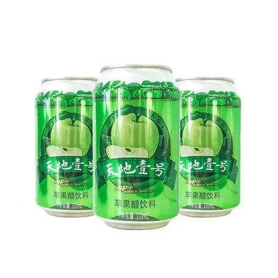 天地壹号苹果醋330ml×3