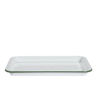 Argos Home白色42cm珐琅烤盘