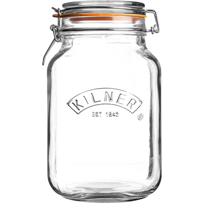 Kilner 2L 方形卡扣密封玻璃罐