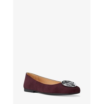 Michael Kors Milan麂皮芭蕾鞋·黑色