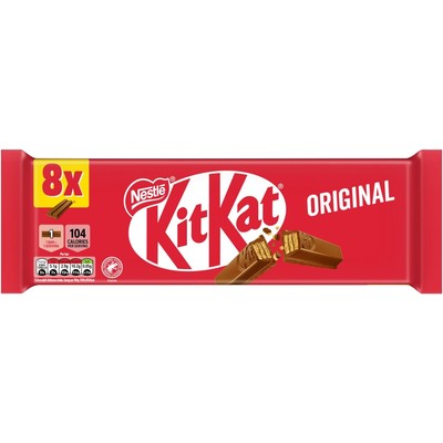 KitKat 奇巧 四指牛奶巧克力威化 41.5g×8条