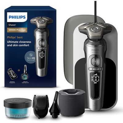 飞利浦 Philips 9000 Prestige 干湿两用电动剃须刀 SP9885/35