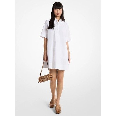MK棉质衬衫连衣裙