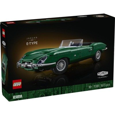 LEGO Icons 捷豹E-Type跑车 11381