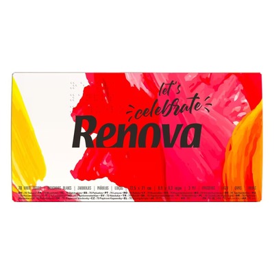 Renova 三层盒装面巾纸