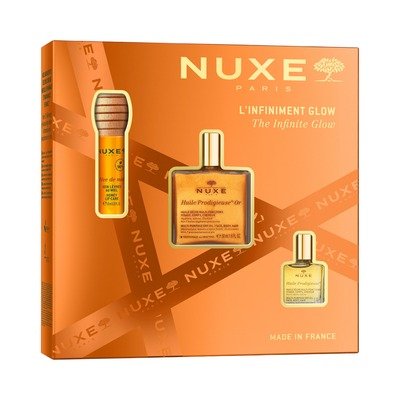 NUXE Or金色珠光三件礼盒