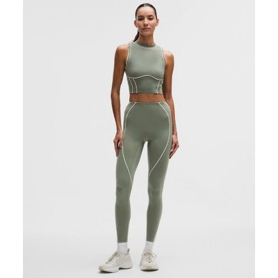 lululemonUltralu Contour-Seam高腰紧身裤 Willow Leaf