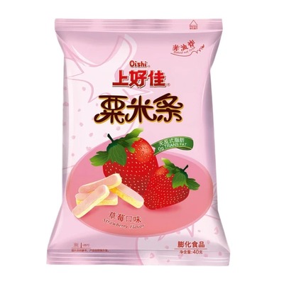 上好佳 草莓味玉米棒 40g