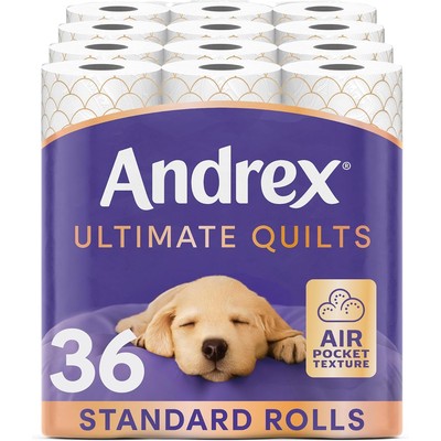 Andrex Ultimate Quilt 三层加厚卫生纸 36卷