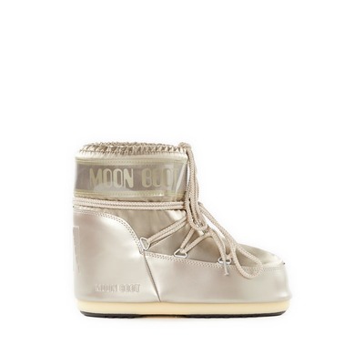 MOON BOOT Icon Low Glance 低筒靴 金色