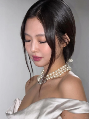 Jennie同款 三层土星珍珠项链