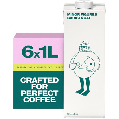 Minor Figures Barista Oat 咖啡师燕麦奶 1L×6盒