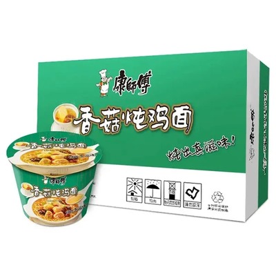 康师傅香菇炖鸡面 104g×12
