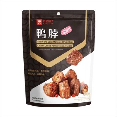 良品铺子甜辣鸭脖300g
