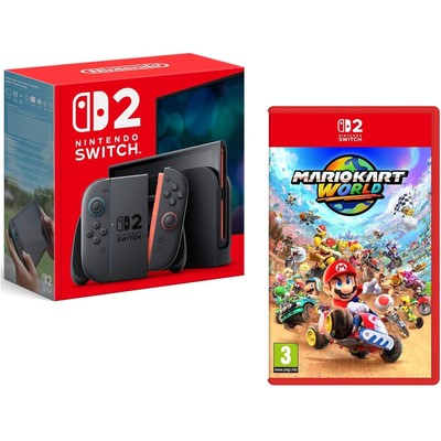 任天堂 Nintendo Switch 2 主机 + 《马力欧赛车 世界》套装