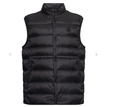 Moncler 黑色羽绒背心