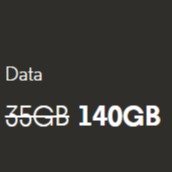 🔥 最热 · 140GB · £15/月