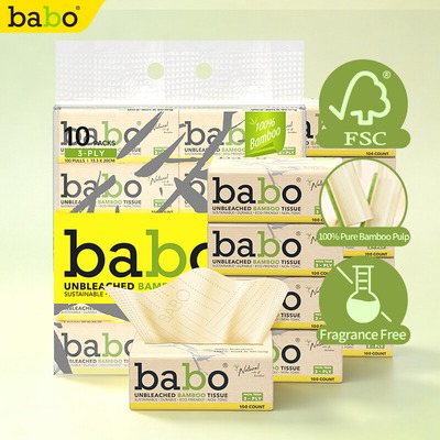 斑布 Babo 竹浆抽纸