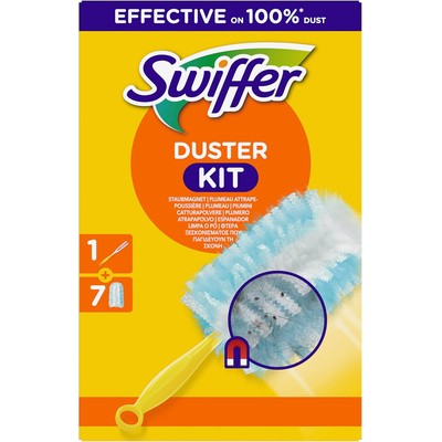 Swiffer 除尘掸入门套装（1 柄+7 片替换）