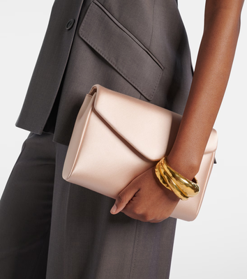 Max Mara 缎面手拿包