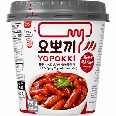Yopokki香辣炒年糕杯120g