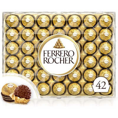 Ferrero Rocher 费列罗 榛果威化巧克力 圣诞礼盒 42颗 525g