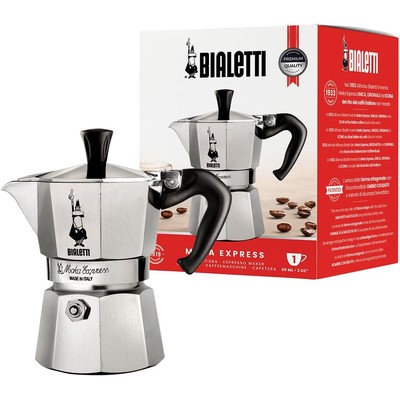 Bialetti 比乐蒂 Moka Express 经典摩卡壶 1杯份（60ml）