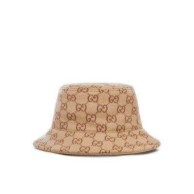 Gucci Gg Jacquard Wool Bob Hat
