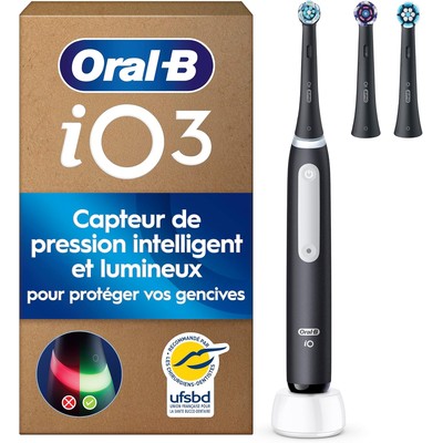 Oral-B iO 3 电动牙刷（含 3 个替换刷头）