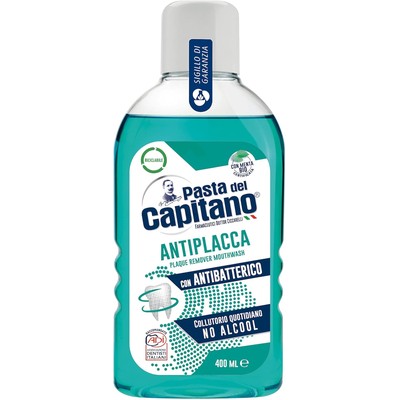Pasta del Capitano 抗牙菌斑无酒精漱口水（意大利制造）