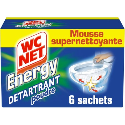 WC NET Energy 马桶除垢清洁粉 6袋×60g