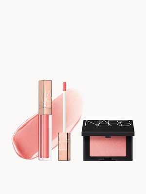 NARS Orgasm双件套(唇蜜6ml+腮红2.5g)