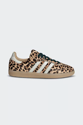 Adidas Samba豹纹