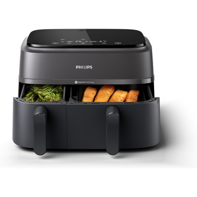 飞利浦 Philips 3000 系列 双篮空气炸锅 9L(6L + 3L)NA350/00