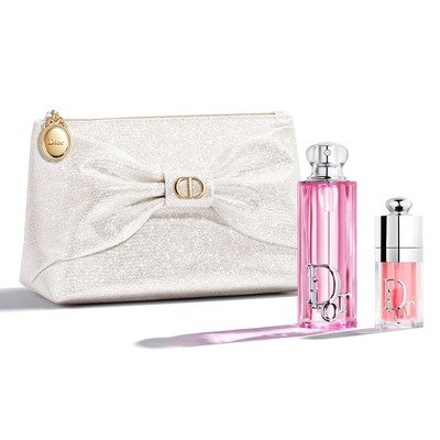 Dior Addict 香氛唇油限定套装(Rosy Glow香水50ml+唇油001 Pink 6ml+限定化妆包)