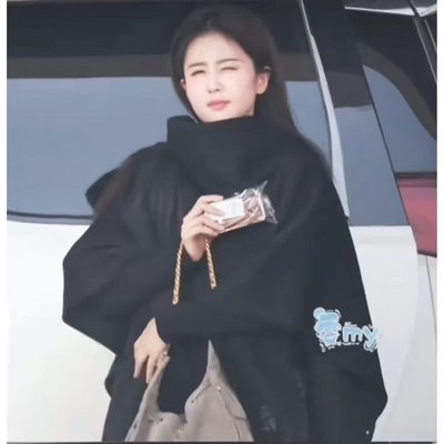 Toteme 双围巾细节羊毛大衣