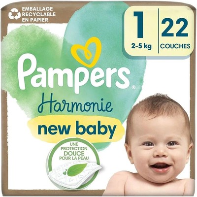 帮宝适 Harmonie 纸尿裤 1 号 22 片(2-5kg)