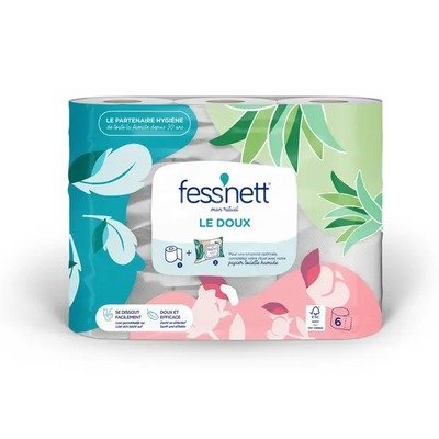 FESS’NET Soft双层干式卷纸 6卷
