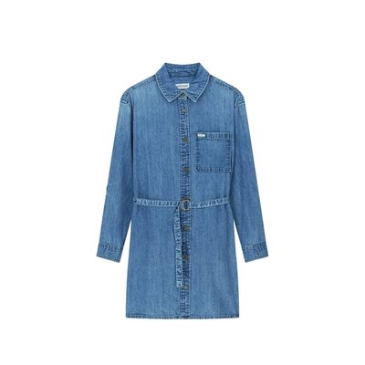 Guess牛仔衬衫连衣裙